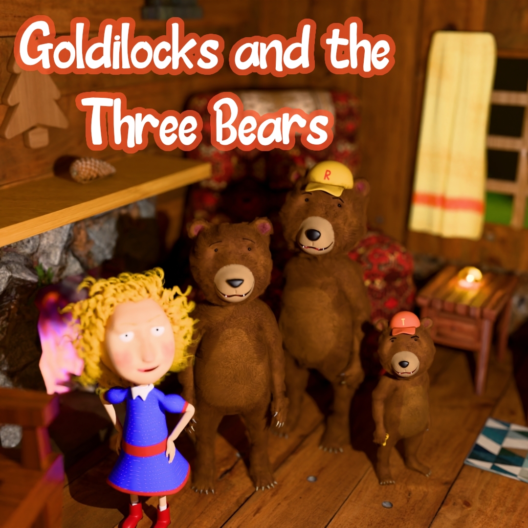 Kids reading illustration